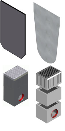 Filtersubstratrinne Systemlösung