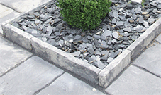 Randplatten aus Beton